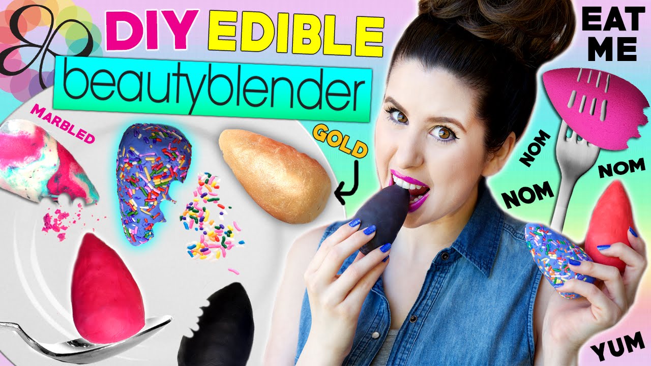 DIY Edible Beauty Blender Eat Beauty Blenders For Lunch How To
