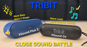 Different Merket | Tribit XSound Go Vs Tribit XSound Plus 2 | Close Sound Battle Speaker Bluetooth
