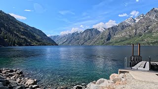 Lakeshore Trail | Lake Chelan | 4K | Virtual Walking | Hiking | Backpacking | ASMR