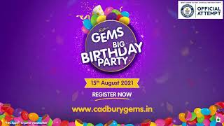 Cadbury Gems Big Birthday Party - Colour Sand art - Sarvam Patel