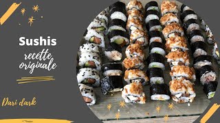 Sushi maison: asmr recette recipe japon