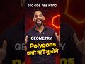Polygon Tricks &amp; Formulas | Geometry for SSC CGL, CDS, RRB NTPC