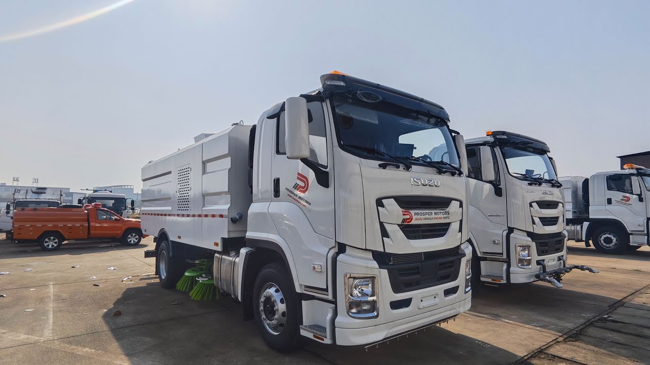 ISUZU GIGA SERIES  10CBM  ROAD SWEEPER TRUCK FOR SALE