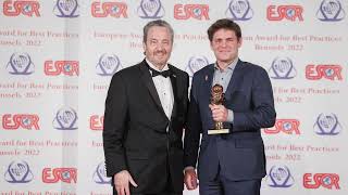 POM received the European Award for Best Practices 2022 from ESQR in Brussels
