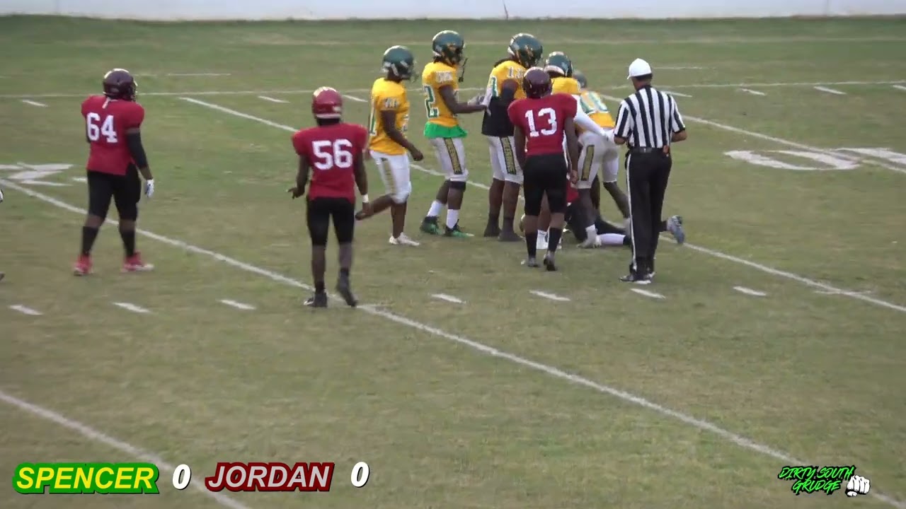SPENCER VS JORDAN ( HIGH SCHOOL FOOTBALL IN COLUMBUS GA.) YouTube