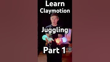 Learn to Juggle Claymotion Style 1/5 #juggling #coordination #tutorial #flowarts