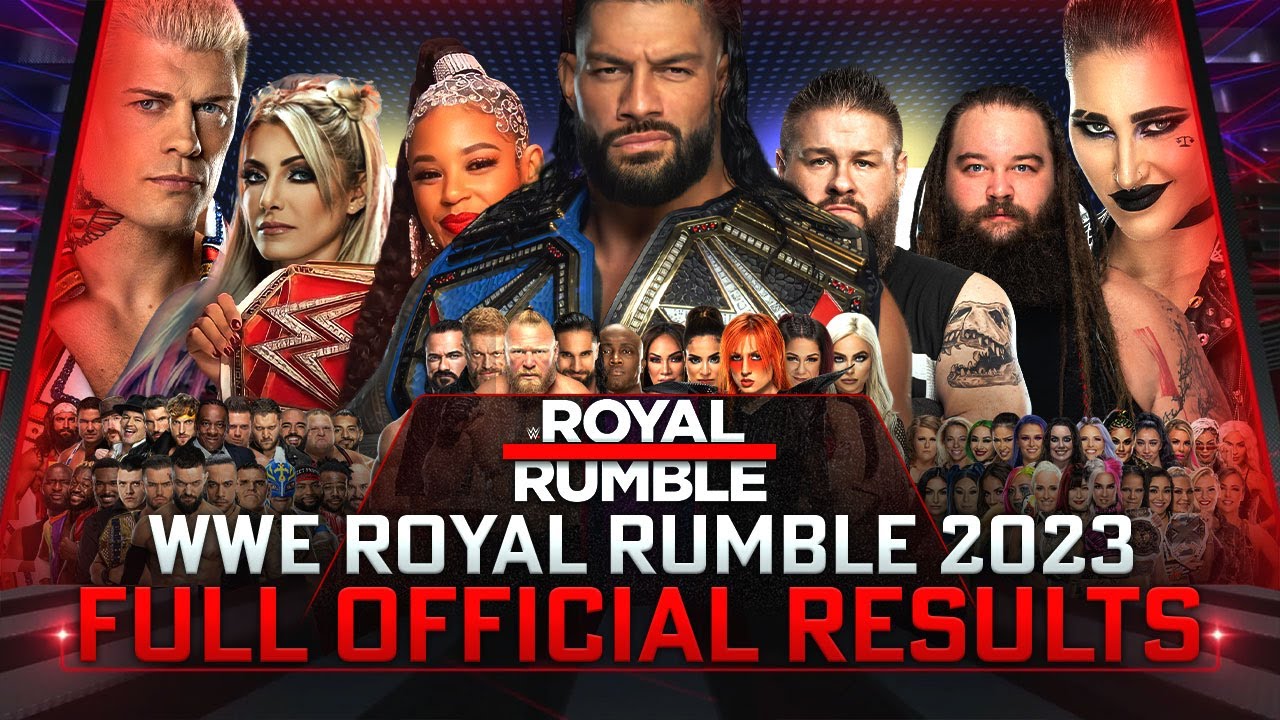 Full WWE Royal Rumble 2023 Results
