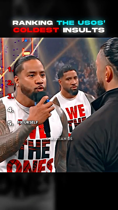 The Usos’ Coldest WWE Insults 🔥