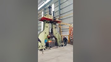 C66Y Series Hydraulic Open Die Forging Hammer for sale in China #forginghammer #hydraulichammer