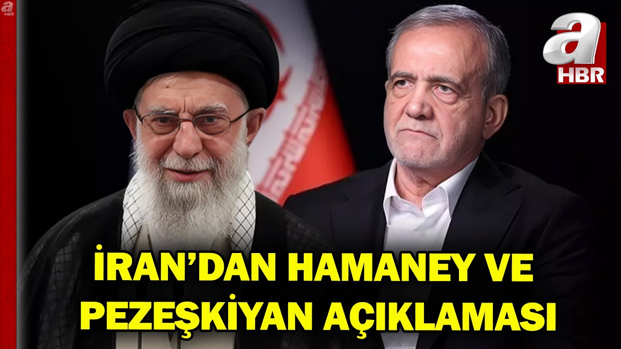 İran Askeri Sözcüsünden Hamaney Ve Pezeşkiyan Açıklaması! Hamaney Nerede? | A Haber