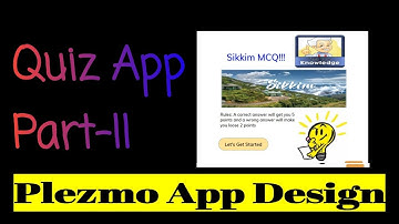 DESIGNING FIRST FIVE QUESTION OF SIKKIM QUIZ APP|| CODE FOR BACK & NEXT BUTTON|| Learn with Ms Rain