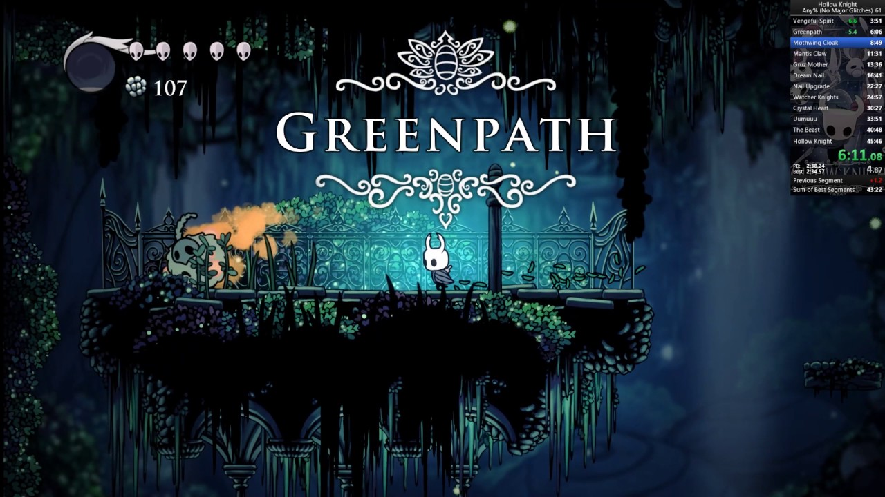 Hollow knight заросший курган карта