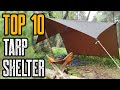 Top 10 Best Camping & Bushcraft Tarps for Tarp Shelter