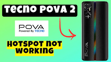 Hotspot not working Tecno Pova 2 || Hotspot problems solved || How to solve hotspot issues