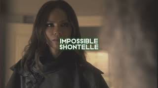 impossible [shontelle] — edit audio Resimi