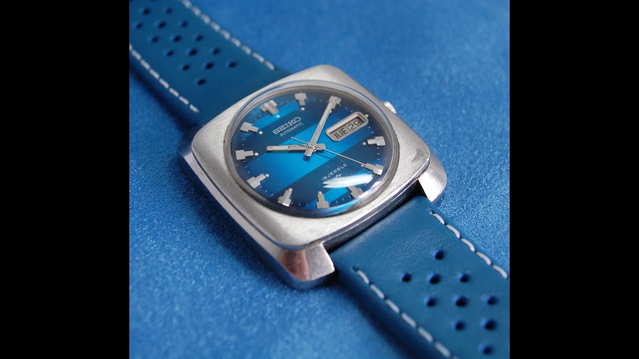 S01 SEIKO セイコー ファイブ アクタス 1975年製 メタリックブルー