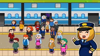 Idle Transport Trains 🚆🚆 GAMEPLAY (Android & iOS) screenshot 4