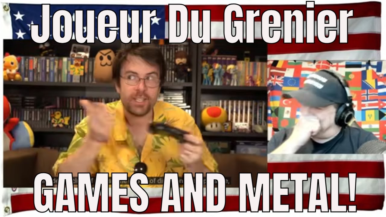 Joueur Du Grenier - GAMES AND METAL! - REACTION