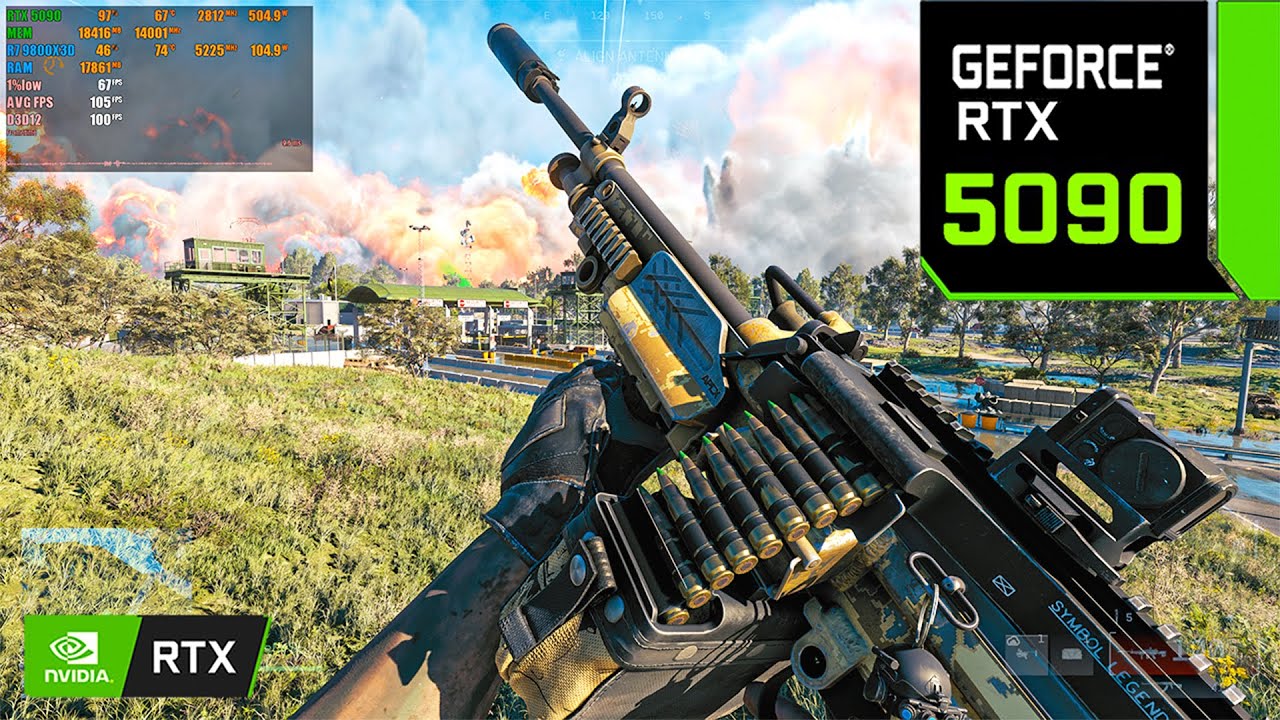 Battlefield REDSEC : RTX 5090 32GB ( 4K Ultra Graphics DLSS 4 ON ...