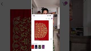 meesho Best Embroidery work Blouse piece|| quality check# meesho# blouse piece
