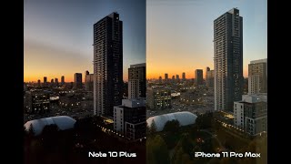 Camera Test Iphone 11 Pro Max Vs Galaxy Note 10 Plus - Insane Picture Quality