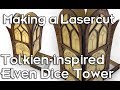 Lasercut Elven Dice Tower