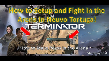How to Activate the Arena Battles for Pesos in Neuvo Tortuga!  Terminator Dark Fate Defiance