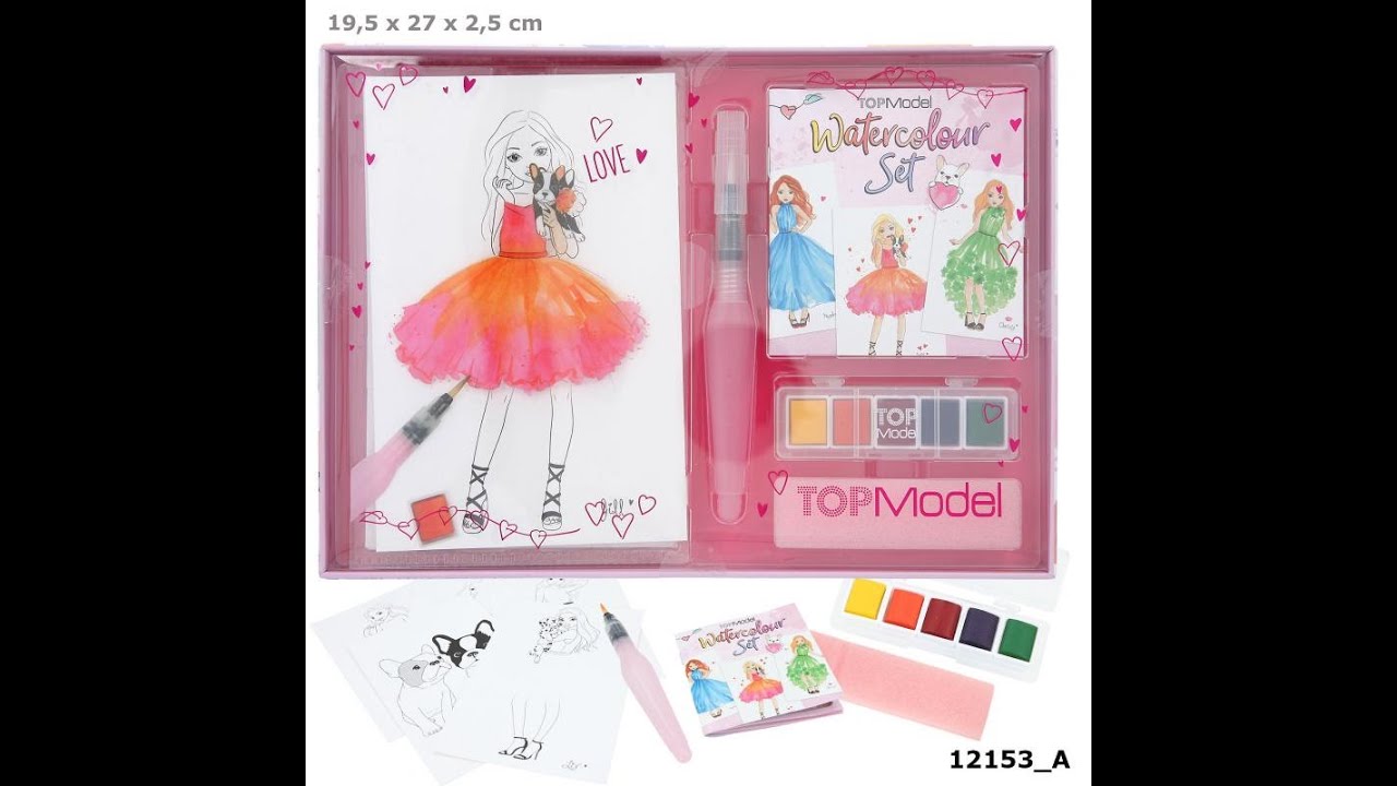 TOPModel Depesche Альбом для творческая с красками. Интернет-магазин TOPModel Store