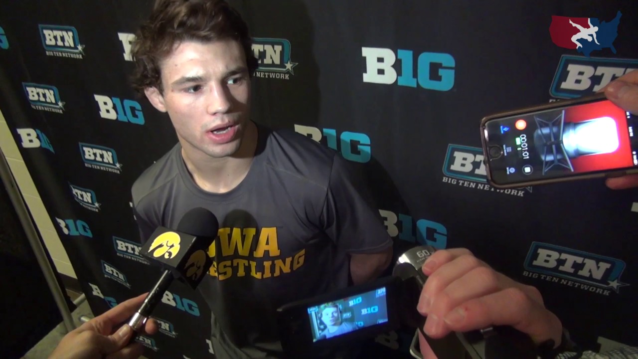 Thomas Gilman (Iowa) wins 2017 Big Ten Championships at 125 pounds