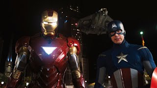 Железный Человек И Капитан Америка Против Локи | Мстители