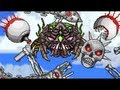 Terraria console  ocram prime twins and destroyer at the same time magic kill