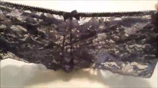 Very Important Princess Women Sexy Sheer Purple Lace Floral Soft Panty Brief screenshot 4