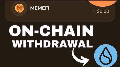 MEMEFI ON-CHAIN WITHDRAWAL UPDATE