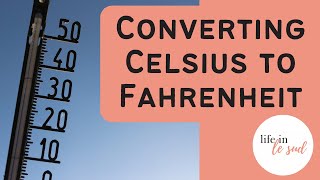 Converting Celsius to Fahrenheit: Quick Conversion