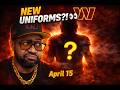 NEW COMMANDERS UNIFORM?! April 15th