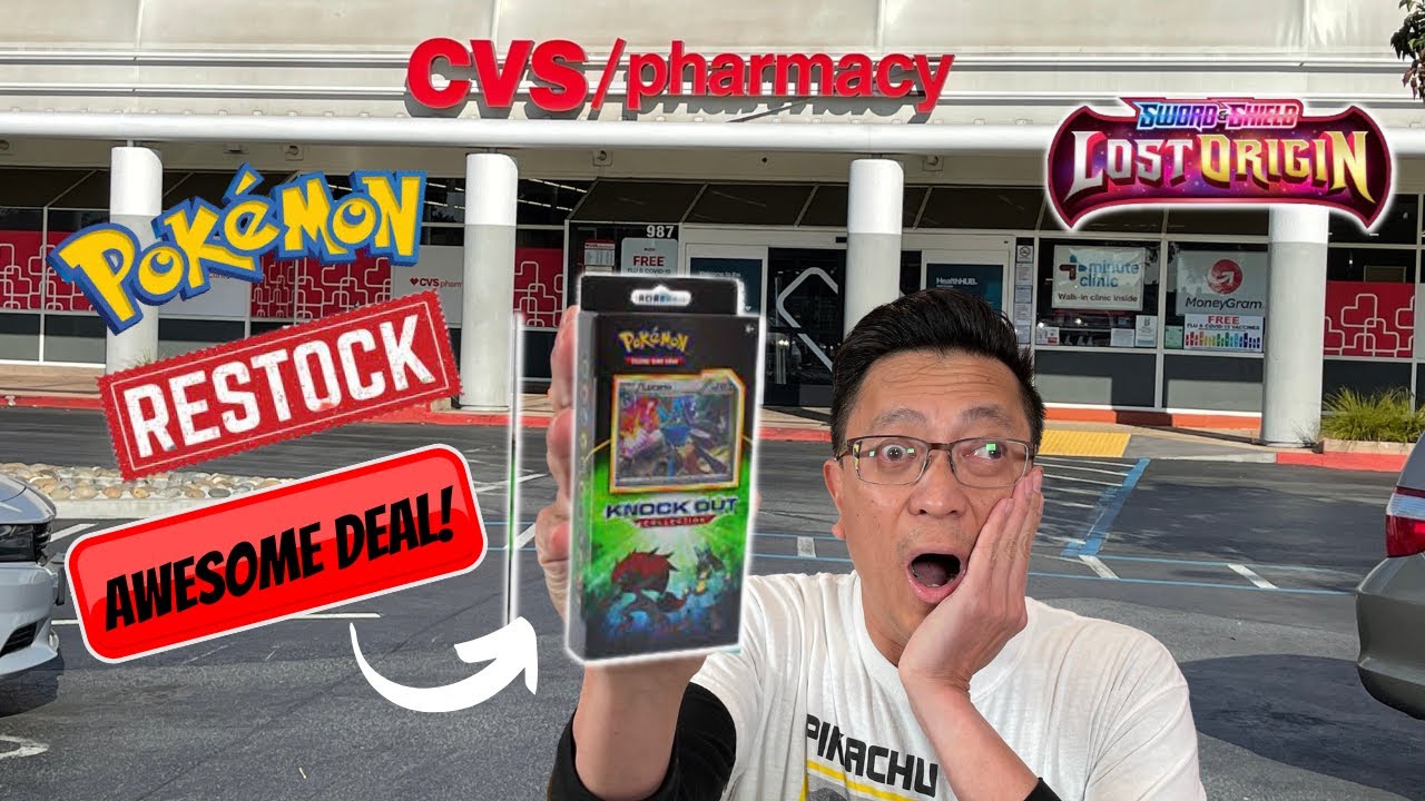 I Bought Cheap Pokemon Cards at CVS! Opening the Knock Out Collection