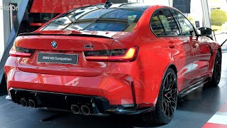 BMW M3 Competition 2021 - Звук, детали экстерьера и интерьера (Сумасшедший монстр)