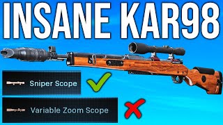 I was WRONG about the Kar98 Sniper in Warzone