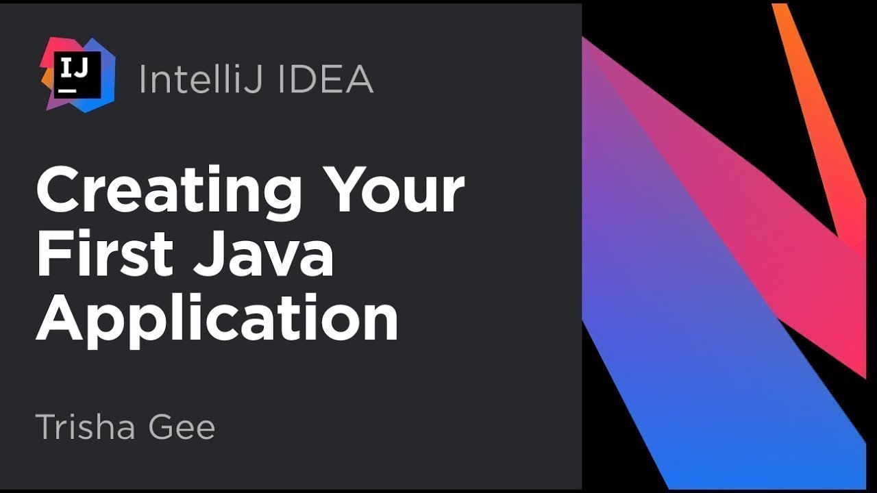 Creating your first Java application with IntelliJ IDEA 