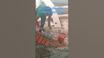 chia sẻ cách xây cầu thang lượn đẹp