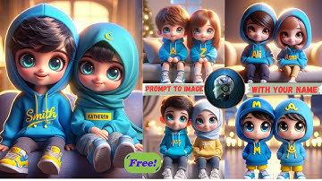 Write Your Name on AI Trending Images with Microsoft Bing For Free | Prompt to Image #ai2024