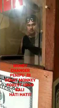 BEWARE SCAM MONEY CHANGER AT NEAR MONKEY FOREST UBUD#traveling #bali #ubud #moneychanger #SCAM