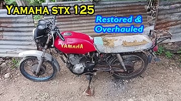 Yamaha STX 125 Restored Refresh Rebuild - Motorcycle Engine Overhaul 125cc YD125 2004  #motorcycle