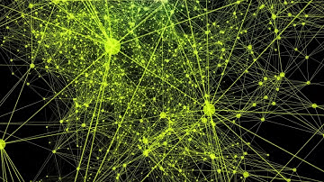 abstract plexus network background dots and lines connected each others