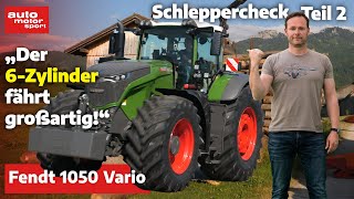 Fendt 1050 Vario: SO fährt sich der 14-Tonnen-Riese! - Bloch erklärt #227 I auto motor und sport