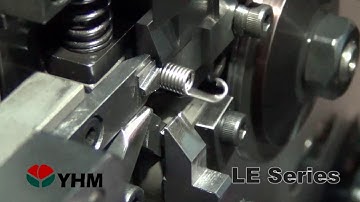 CNC Tension Spring Machine LE series - 0.7mm German hook extension spring -YHM