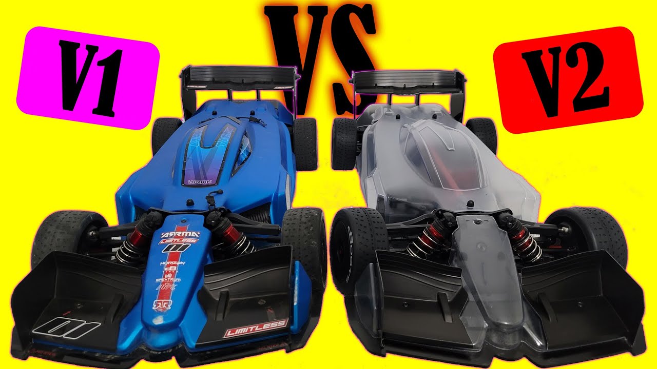 Very Detailed Look At The Arrma Limitless V1 Vs V2 Differences Very Detailed Look At The Arrma Limitless V1 Vs V2 Differences