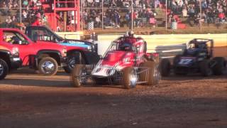 Lincoln Speedway USAC and 358 Sprint Car Highlights