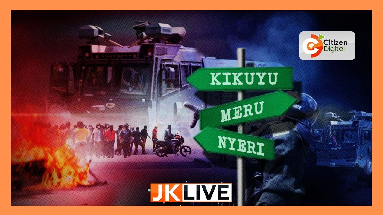 Anger in Central Kenya during Gen-Z protest