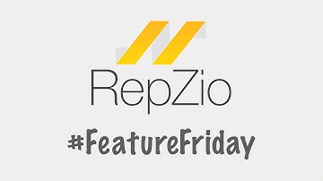 RepZio #FeatureFriday Advanced Search
